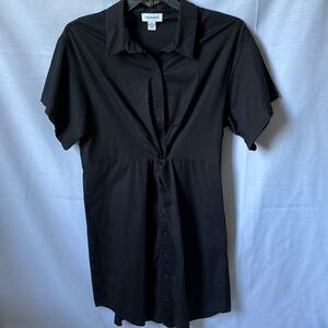 Calvin Klein Black Shirt Dress